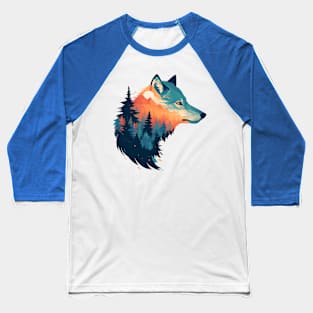 wolf Baseball T-Shirt